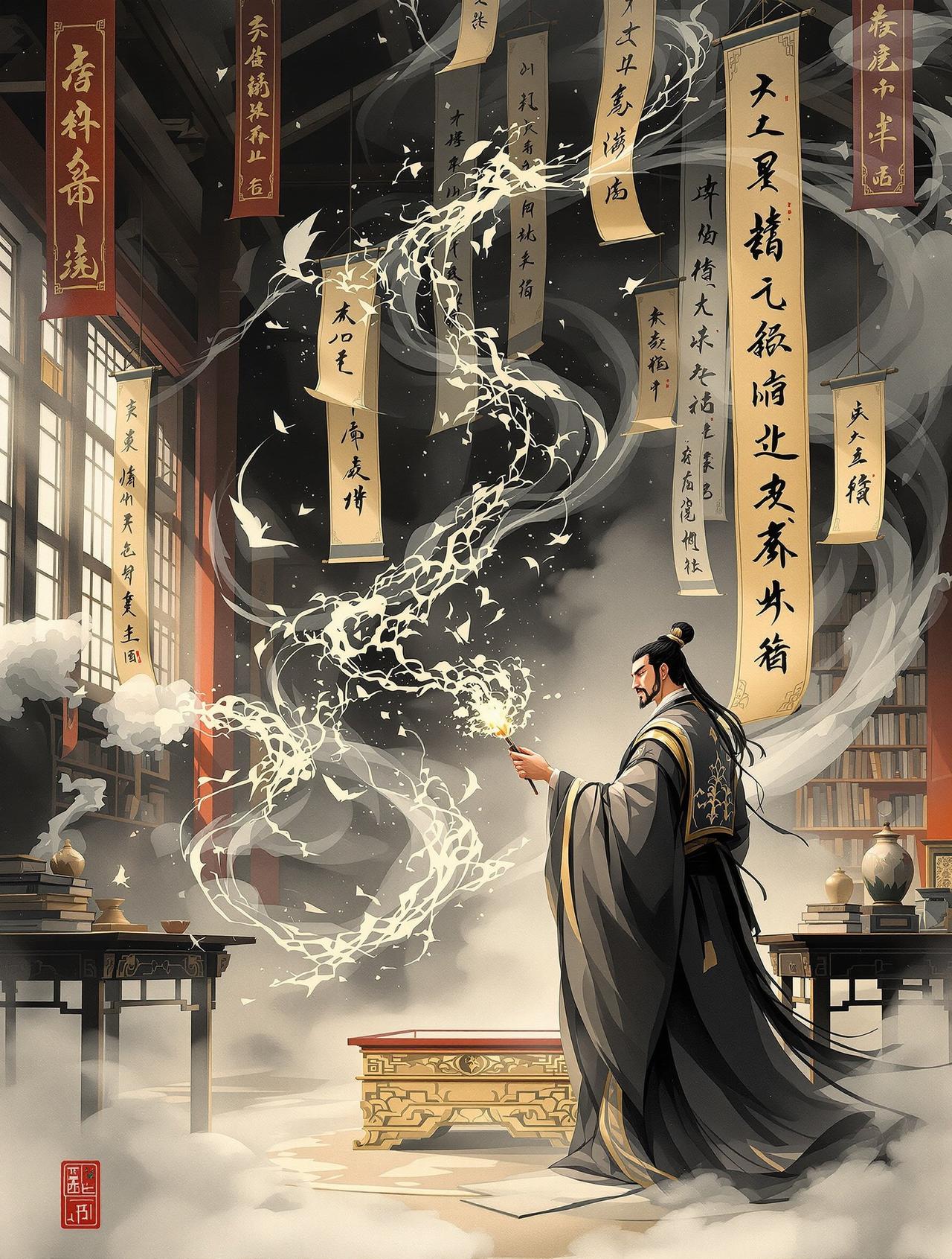 kk漫画墨魂番剧封面 - 文墨仙侠题材动画